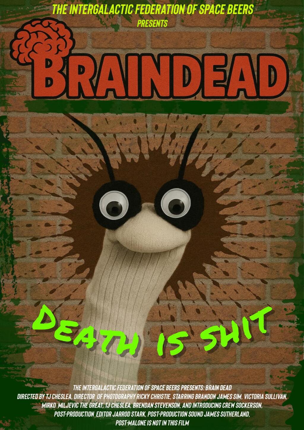 Filmposter for Brain Dead